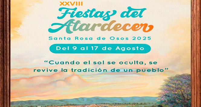 Fiestas del Atardecer 2025 en Santa Rosa de Osos, Antioquia