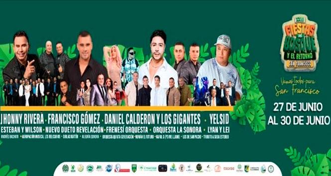 Fiestas del Bosque y el Retorno 2025 en San Francisco, Antioquia Fiestas del Bosque y el Retorno 2025 en San Francisco, Antioquia