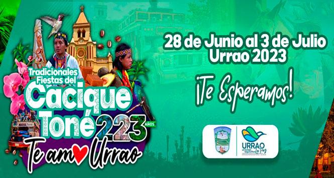 Fiestas del Cacique Toné 2023 en Urrao, Antioquia