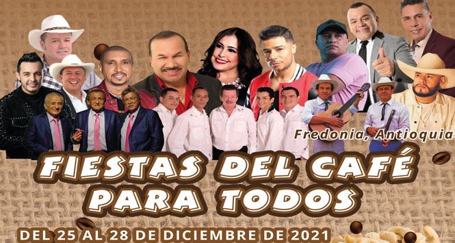 Fiestas del Café 2021 en Fredonia, Antioquia