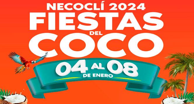 Fiestas del Coco 2024 en Necoclí, Antioquia