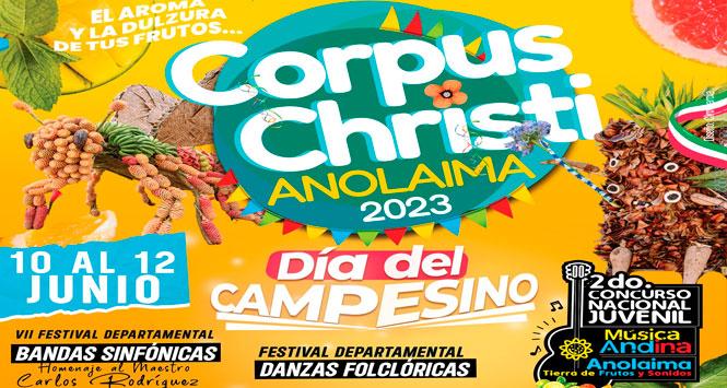 Fiestas del Corpus Christi y Día del Campesino 2023 en Anolaima, Cundinamarca