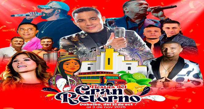 Fiestas del Grano y el Retorno 2025 en Dabeiba, Antioquia
