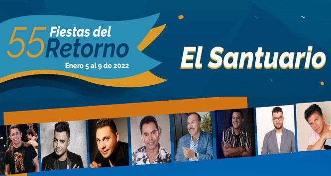 Fiestas del Retorno 2022 en El Santuario, Antioquia