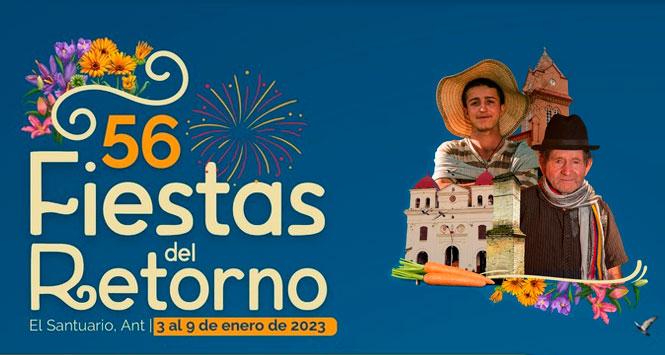 Fiestas del Retorno 2023 en Santuario, Antioquia