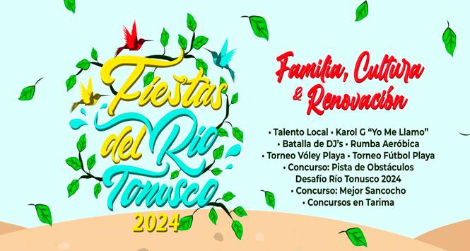 Fiestas del Rio Tonusco 2024 en Santa Fé de Antioquia, Antioquia