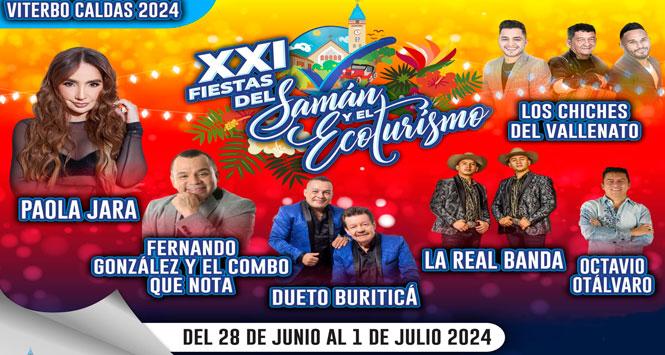 Fiestas del Samán y el Ecoturismo 2024 en Viterbo, Caldas Fiestas del Samán y el Ecoturismo 2024 en Viterbo, Caldas