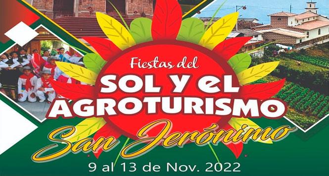Fiestas del Sol y el Agroturismo 2022 en San Jerónimo, Antioquia