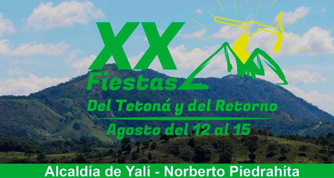 Fiestas del Tetoná y del Retorno 2022 en Yalí, Antioquia