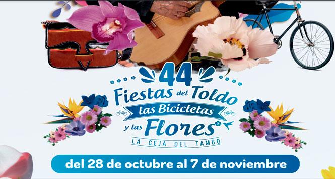Fiestas del Toldo, las Bicicletas y las Flores 2022 en La Ceja del Tambo, Antioquia