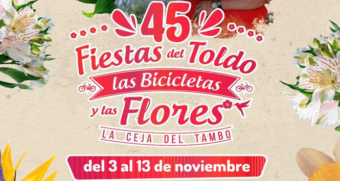 Fiestas del Toldo, las Bicicletas y las Flores 2023 en La Ceja, Antioquia