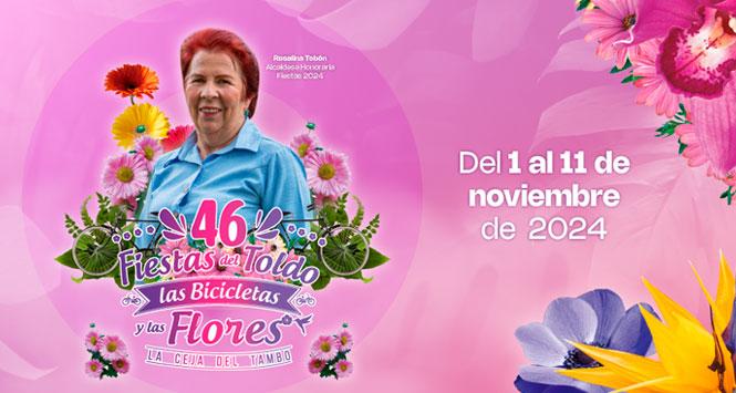 Fiestas del Toldo, las Bicicletas y las Flores 2024 en La Ceja, Antioquia Fiestas del Toldo, las Bicicletas y las Flores 2024 en La Ceja, Antioquia