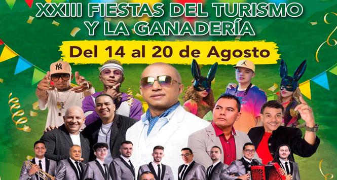 Fiestas del Turismo y La Ganadería 2023 en La Pintada, Antioquia