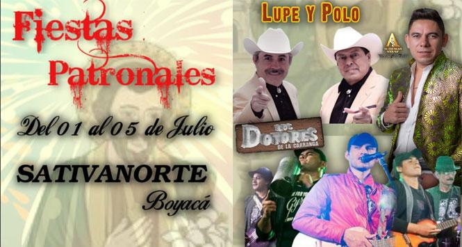 Fiestas Patronales 2022 en Sativanorte, Boyacá