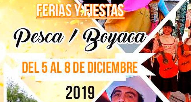 Ferias y Fiestas 2019 en Pesca, Boyacá