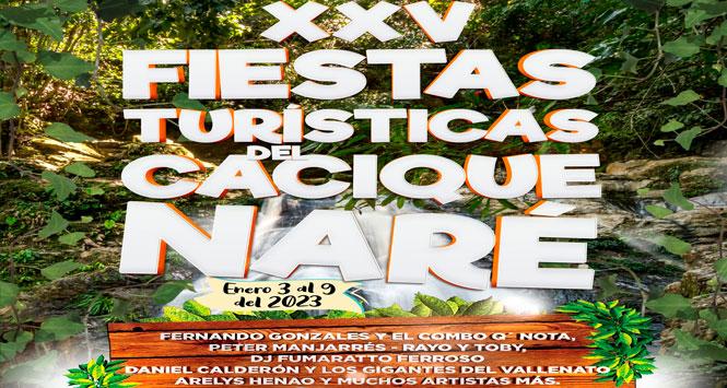 Fiestas Turísticas del Cacique Naré 2023 en Puerto Nare, Antioquia