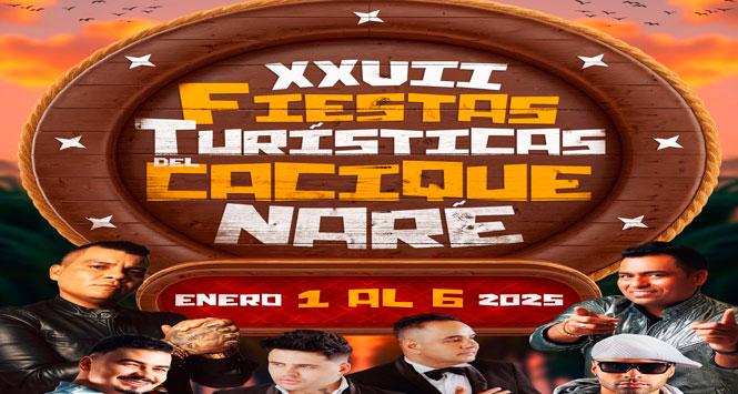 Fiestas Turísticas del Cacique Naré 2025 en Puerto Nare, Antioquia Fiestas Turísticas del Cacique Naré 2025 en Puerto Nare, Antioquia