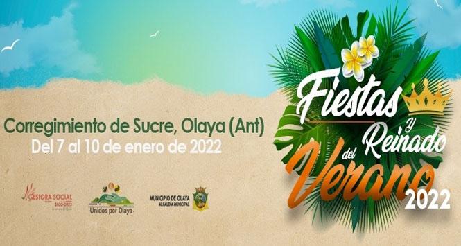 Fiestas y Reinado del Verano 2022 en Olaya, Antioquia