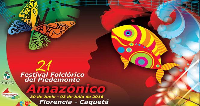 Festival Folclórico del Piedemonte Amazónico 2016 en Florencia, Caquetá