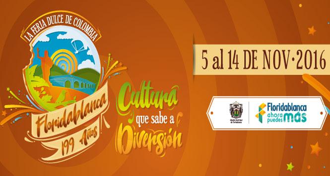 Feria Dulce de Colombia 2016 en Floridablanca, Santander
