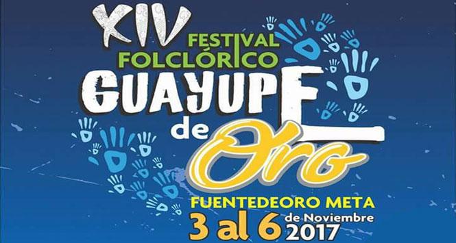 Festival Folclórico Guayupe de Oro 2017 en Fuentedeoro, Meta