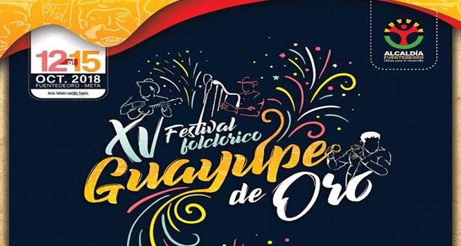 Festival Folclórico Guayupe de Oro 2018 en Fuente de Oro, Meta