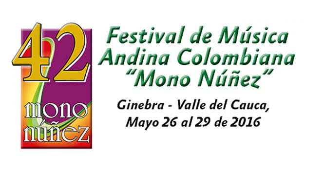 Festival Mono Núñez 2016 en Ginebra, Valle del Cauca