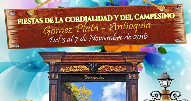 Fiestas de la Cordialidad y del Campesino 2016 en Gómez Plata, Antioquia