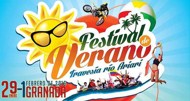 Festival de Verano Travesía Río Ariari 2016 en Granada, Meta