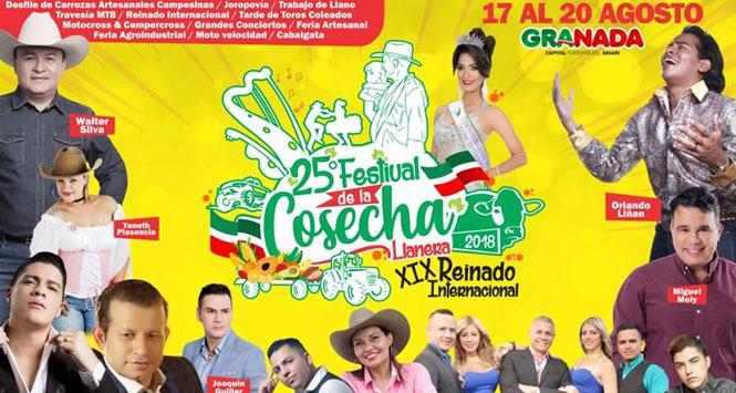 Festival de la Cosecha Llanera 2018 en Granada, Meta