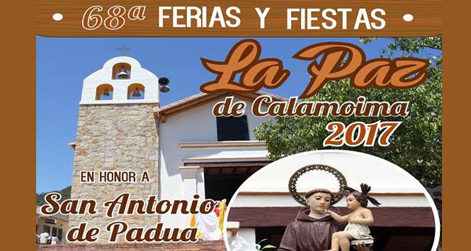 Ferias y Fiestas de La Paz de Calamoima 2017 en Villa de Guaduas, Cundinamarca