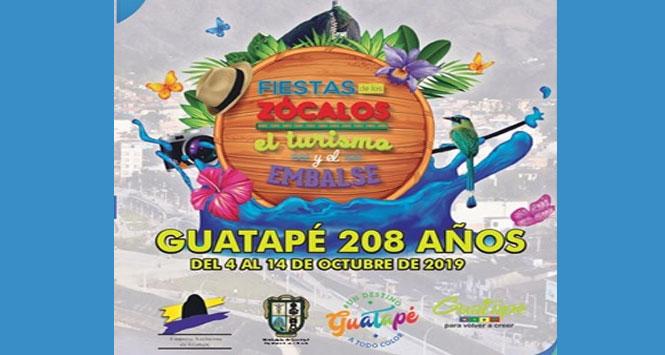 Fiestas de los Zócalos, el Turismo y el Embalse 2019 en Guatapé, Antioquia