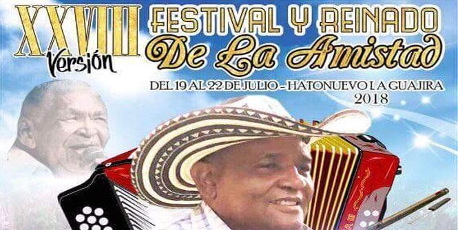 Festival y Reinado de la Amistad 2018 en Hatonuevo, La Guajira