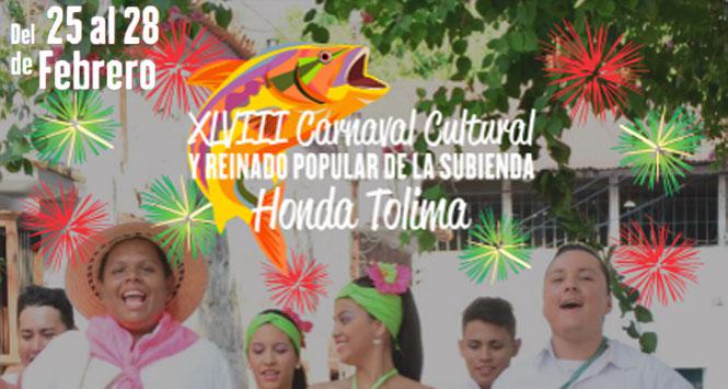 Carnaval Cultural y Reinado Popular de la Subienda 2016 en Honda, Tolima