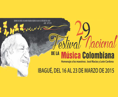 Festival Nacional de la Música Colombiana 2015 en Ibagué, Tolima