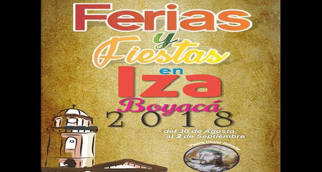 Ferias y Fiestas 2018 en Iza, Boyacá