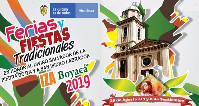 Ferias y Fiestas 2019 en Iza, Boyacá