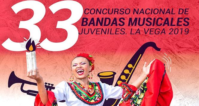 Concurso Nacional de Bandas Musicales Juveniles 2019 en La Vega, Cundinamarca