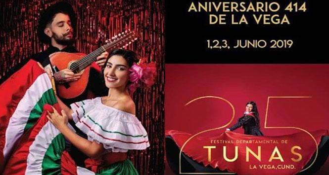 Festival Departamental de Tunas 2019 en La Vega, Cundinamarca