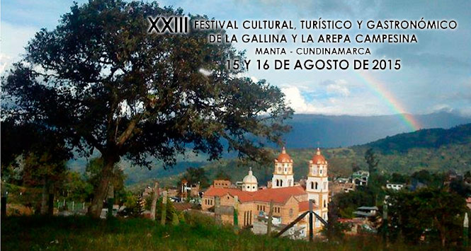 Festival de La Gallina y La Arepa Campesina 2015 en Manta, Cundinamarca