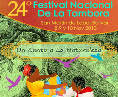 Festival Nacional de la Tambora en San Martín de Loba, Bolívar