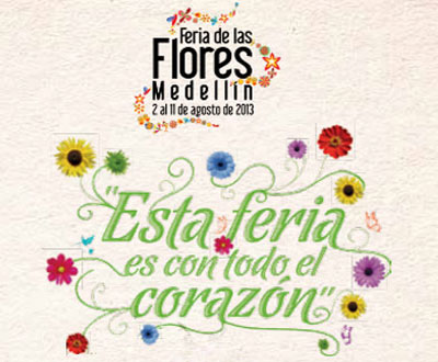 Programación de la Feria de las Flores 2013 en Medellín