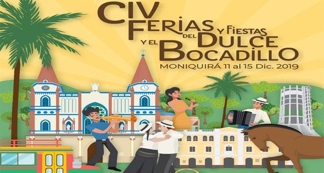 Ferias y Fiestas del Dulce y el Bocadillo 2019 en Moniquirá, Boyacá