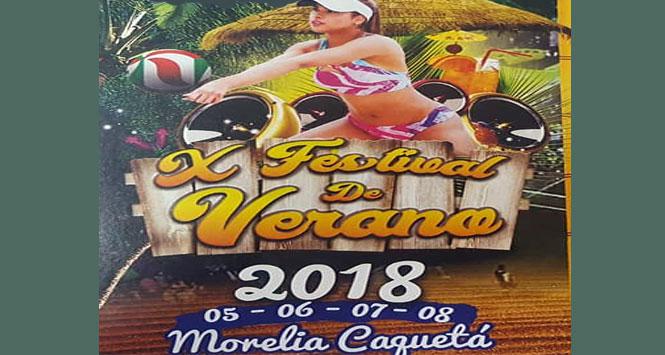 Festival de Verano 2018 en Morelia, Caquetá