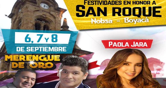 Festividades San Roque 2019 en Nobsa, Boyacá