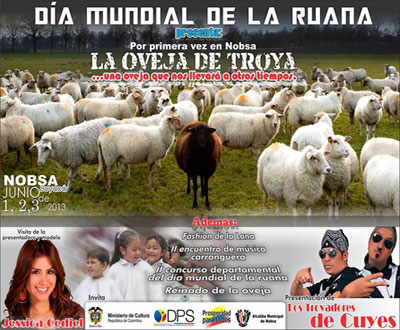 Día Mundial de la Ruana en Nobsa, Boyacá