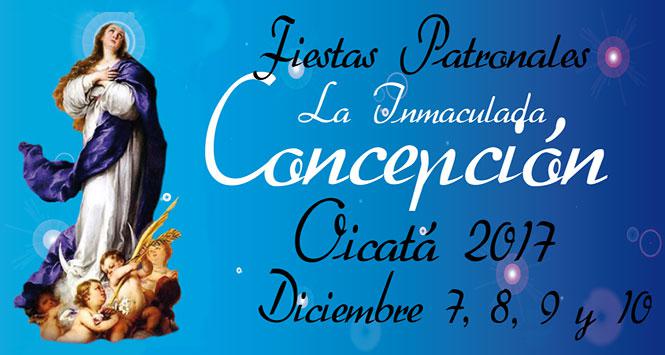 Fiestas Patronales Inmaculada Concepción 2017 en Oicatá, Boyacá