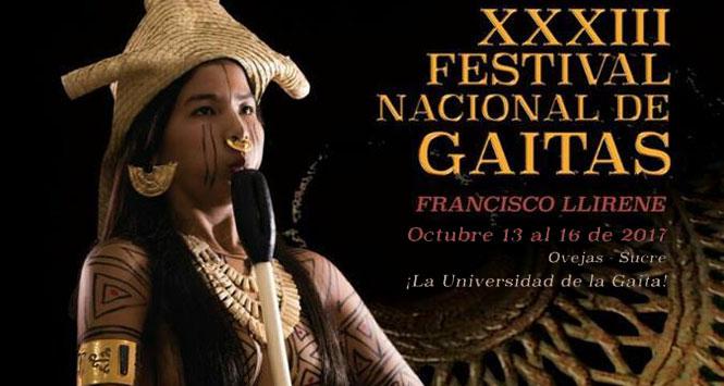 Festival Nacional de Gaitas 2017 en Ovejas, Sucre