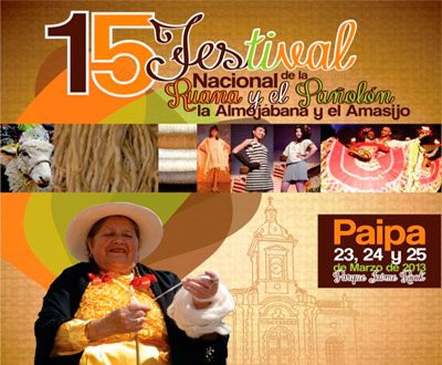 Festival Nacional de la Ruana y el Pañolón, la Almojábana y el Amasijo en Paipa