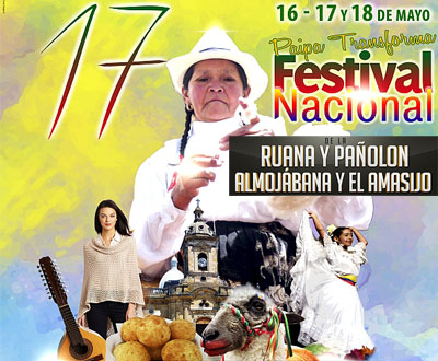 Festival de la Ruana y el Pañolón 2015 en Paipa, Boyacá